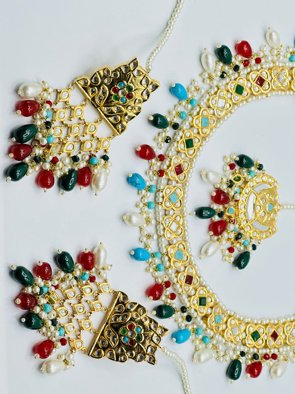 Zabia Thappa Kundan Necklace Set | Simzdesignzz |