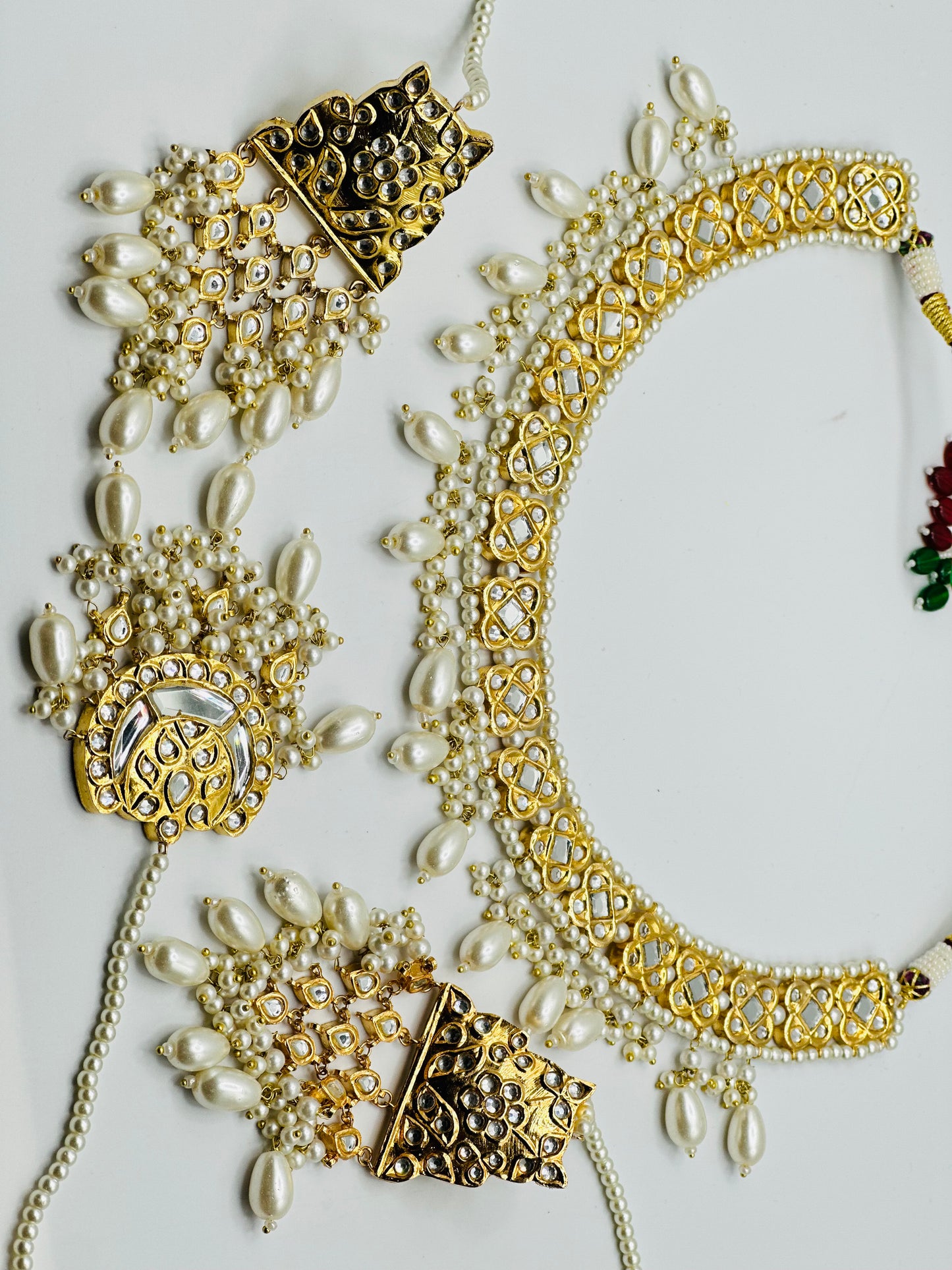 Zabia Thappa Kundan Necklace Set | Simzdesignzz |