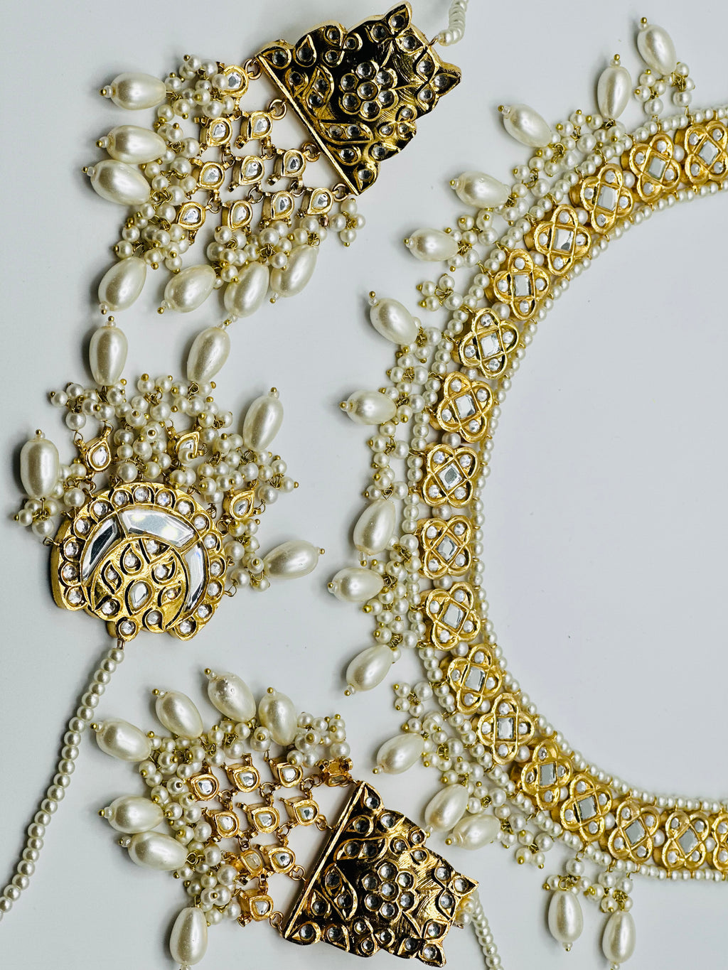 Zabia Thappa Kundan Necklace Set | Simzdesignzz |