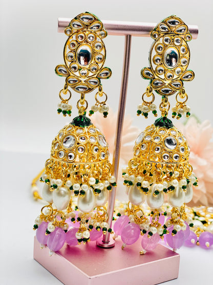 Lightweight Kundan Necklace Set | Simzdesignz |