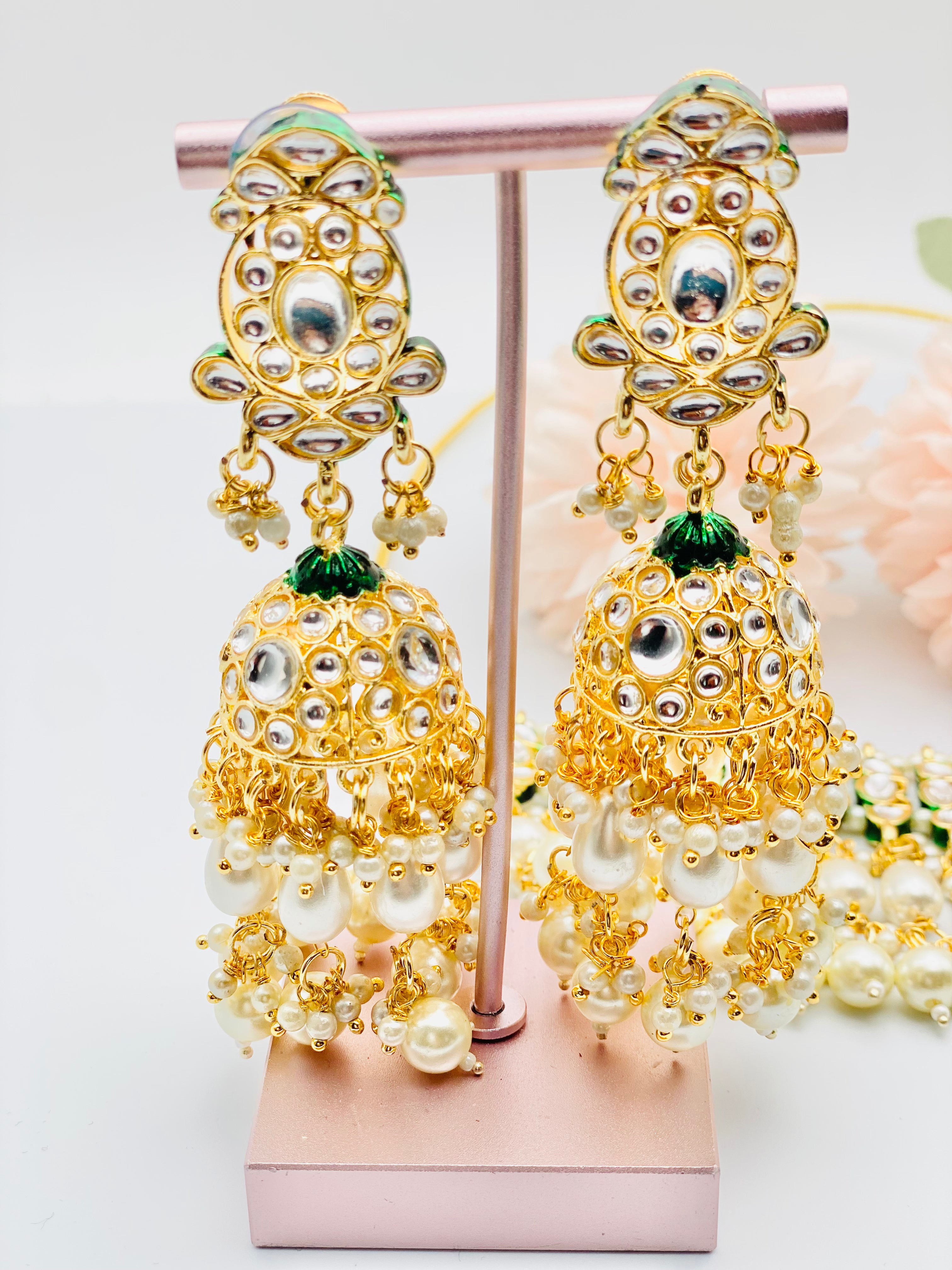 Lightweight Kundan Necklace Set | Simzdesignz |
