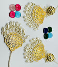 Shenaaz Thappa Kundan Earrings | Simzdesignzz |