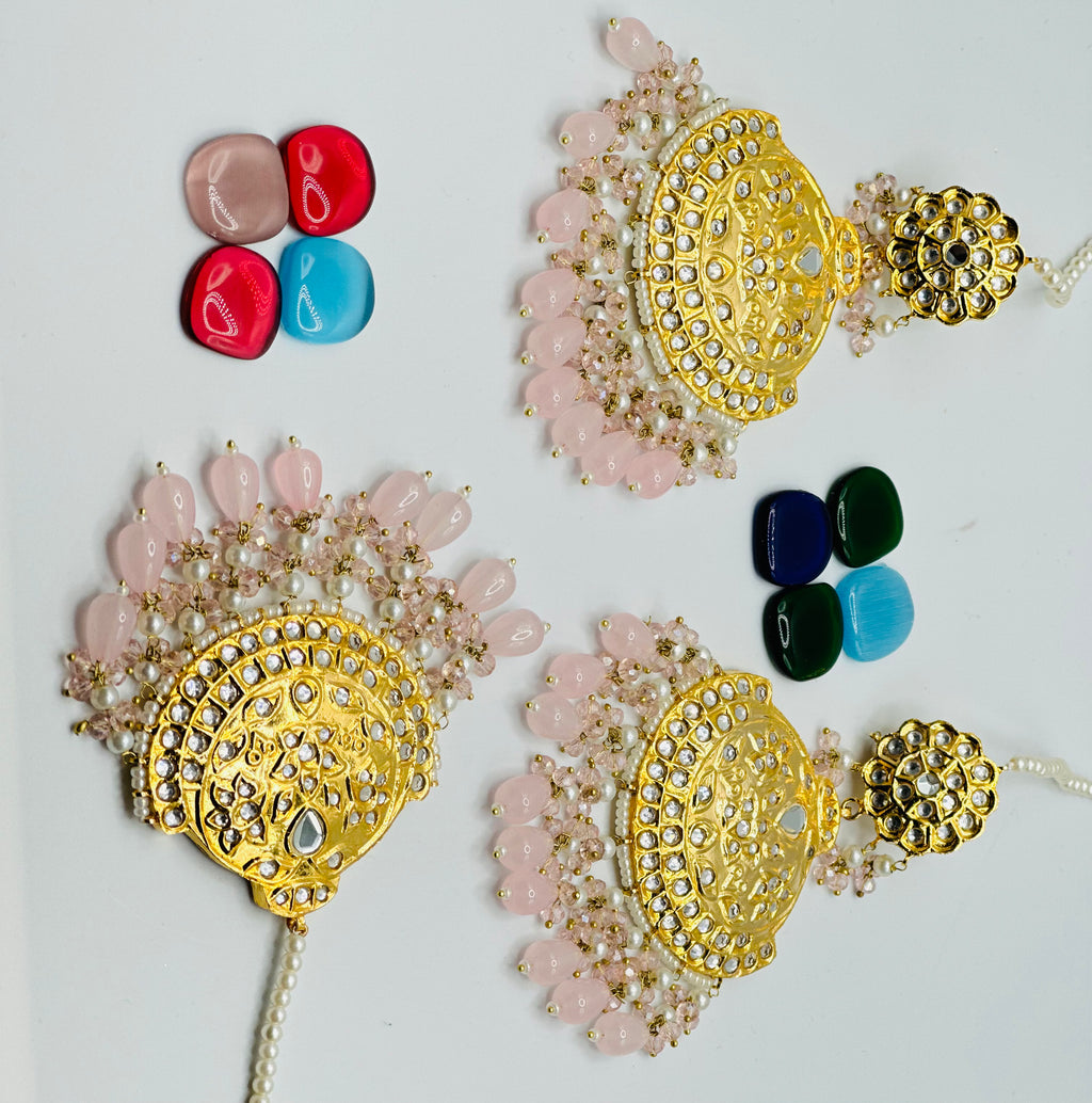 Shenaaz Thappa Kundan Earrings | Simzdesignzz |