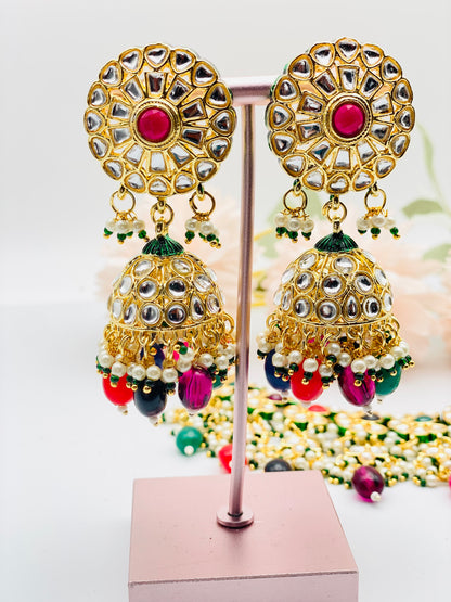 Elegant Kundan Necklace Set | Simzdesignz |