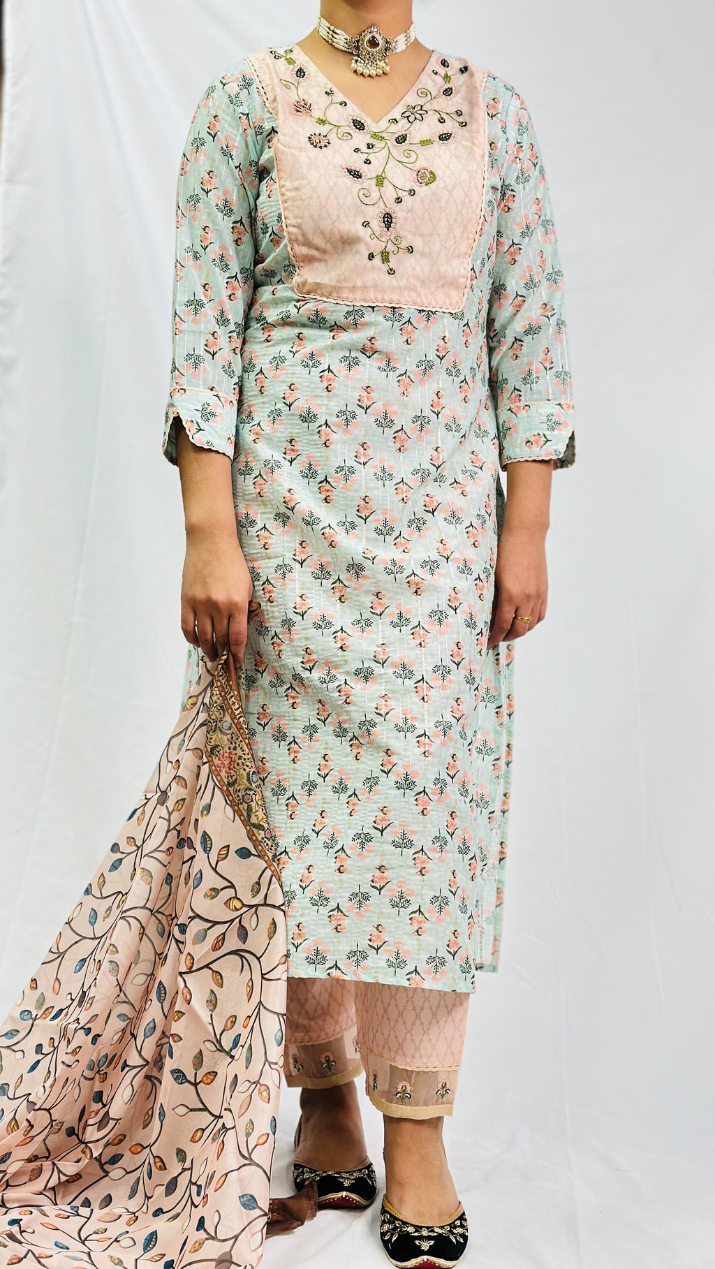 Zannat Three Piece Suit With Beautiful  Dupatta | Simzdesignzz |