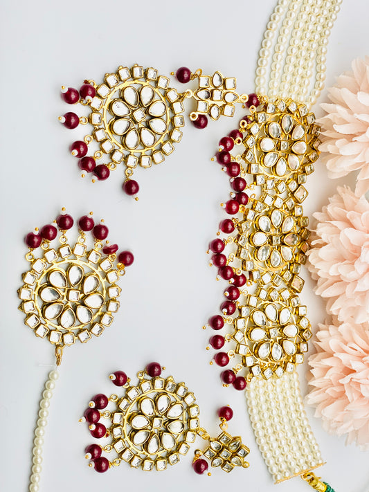 Sabrina Punjabi-style Necklace | Simzdesignzz |