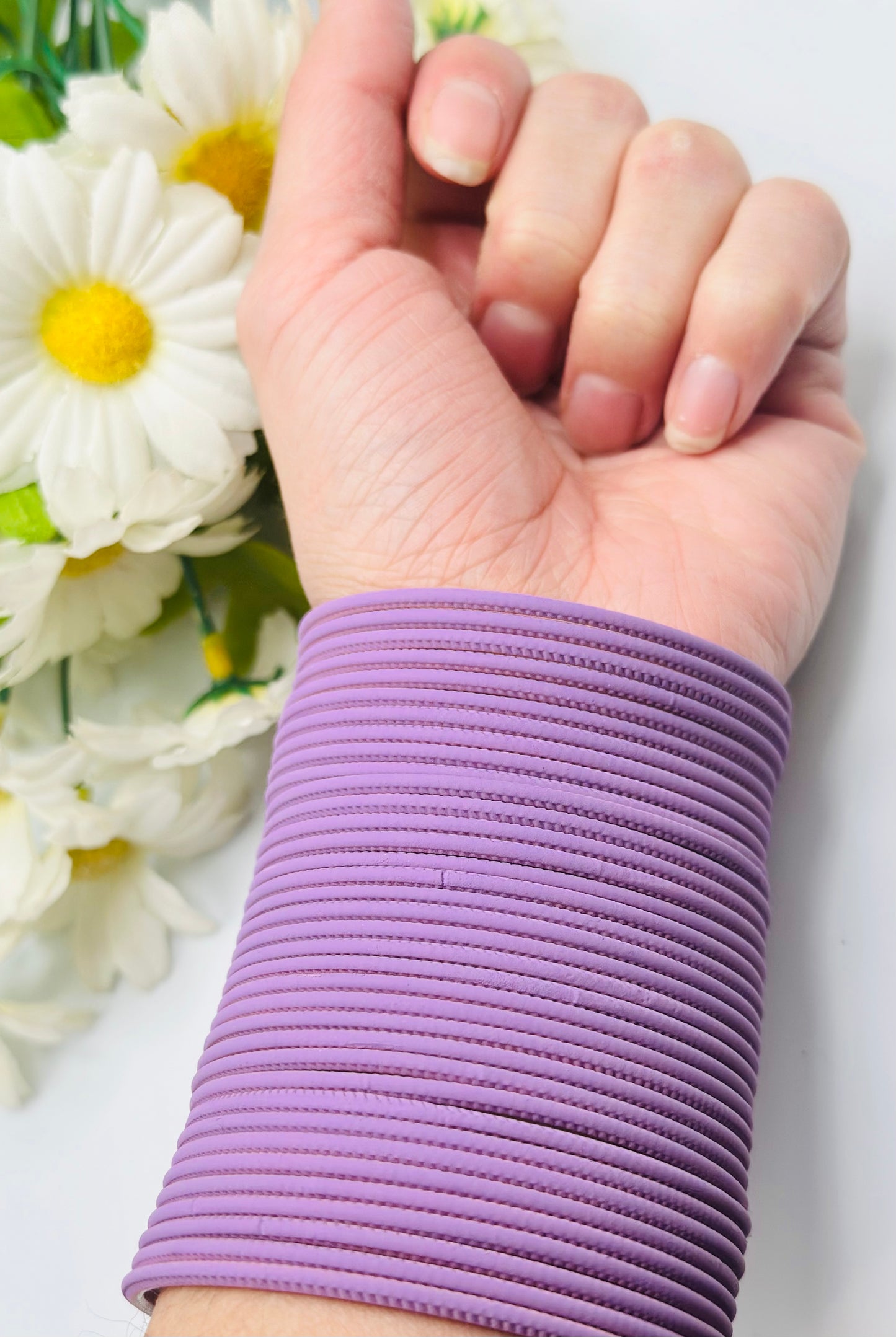 Lavander Matte Bangles | Simzdesignzz |