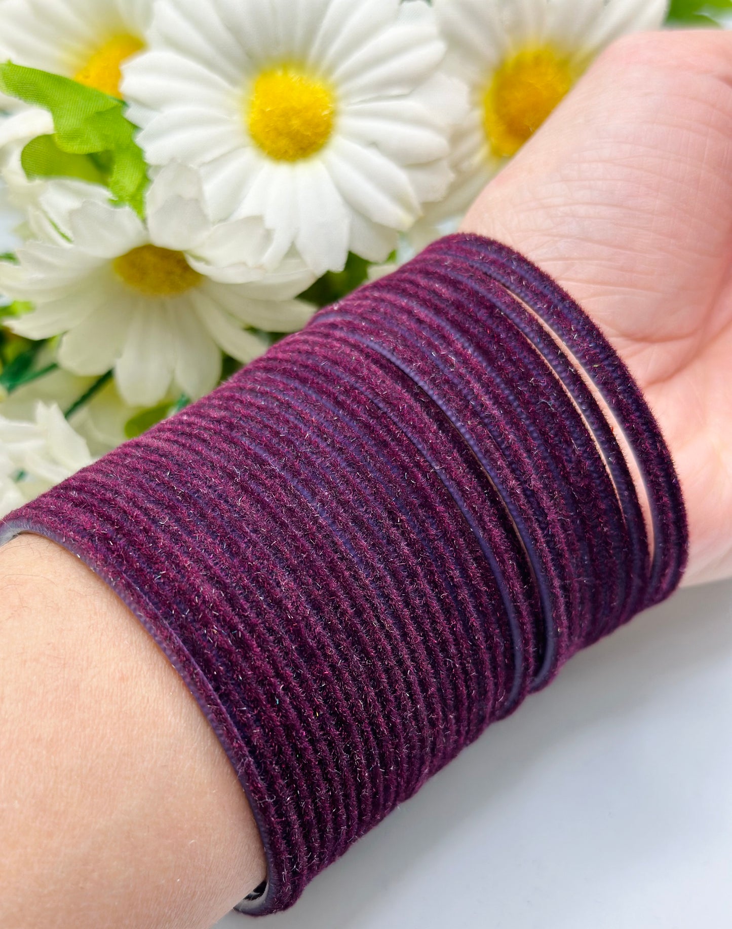 Dark  Velvet Bangles | Simzdesignzz |