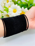 Black Velvet Bangles | Simzdesignzz |