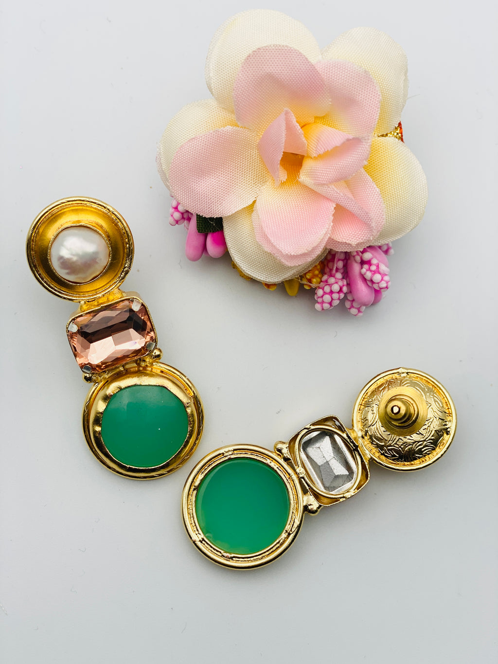 Western Pearl Earrings | Simzdesignzz |