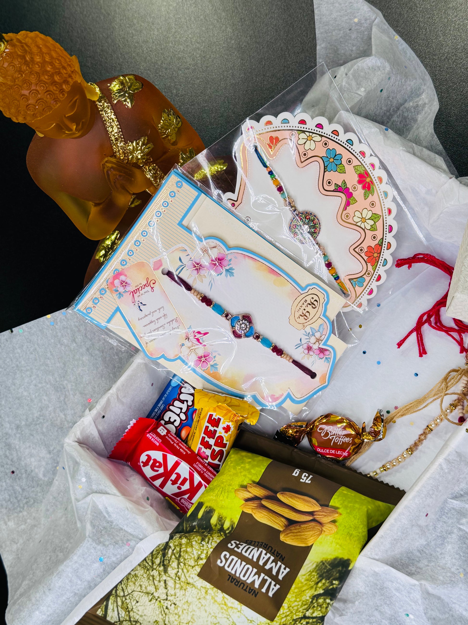 COMBO 7  2 RAKHI 2 THREAD