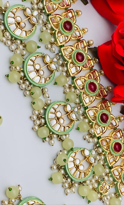 Pooja Polki Necklace | Simzdesignzz |