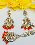Sophia Trending Mirror Work Earrings Tikka | Simzdesignz |