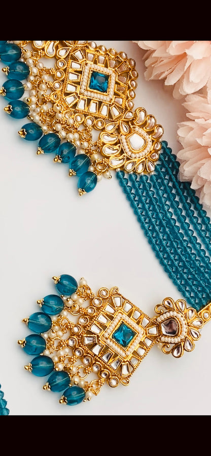 Gagan Beautiful Necklace | Simzdesignzz |