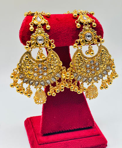 Shezaadi Bridal| Semi-Bridal Gold-Plated Necklace |1GM|  Simzdesignzz |