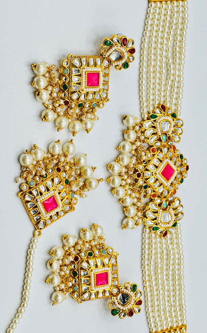 Gagan Beautiful Necklace | Simzdesignzz |