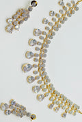 Beautiful American Diamond High Quality Necklace Set | Simzdesignzz |