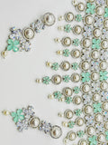 Beautiful American Diamond Layered Necklace Set | Simzdesignzz |