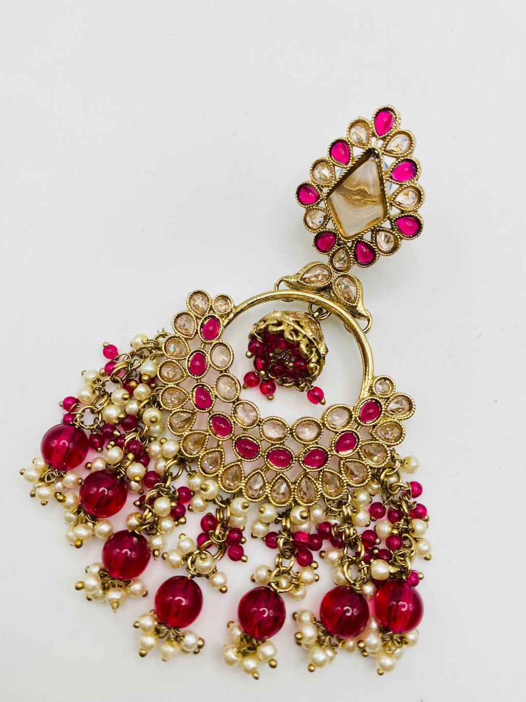 Beautiful Long Pearl Earrings | Simzdesignzz |