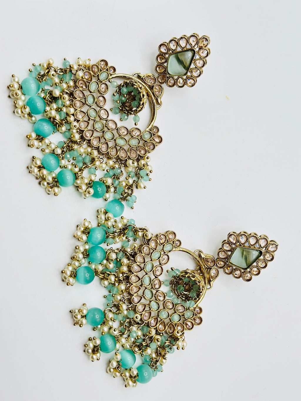 Beautiful Long Pearl Earrings | Simzdesignzz |