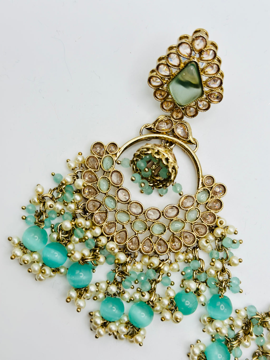 Beautiful Long Pearl Earrings | Simzdesignzz |