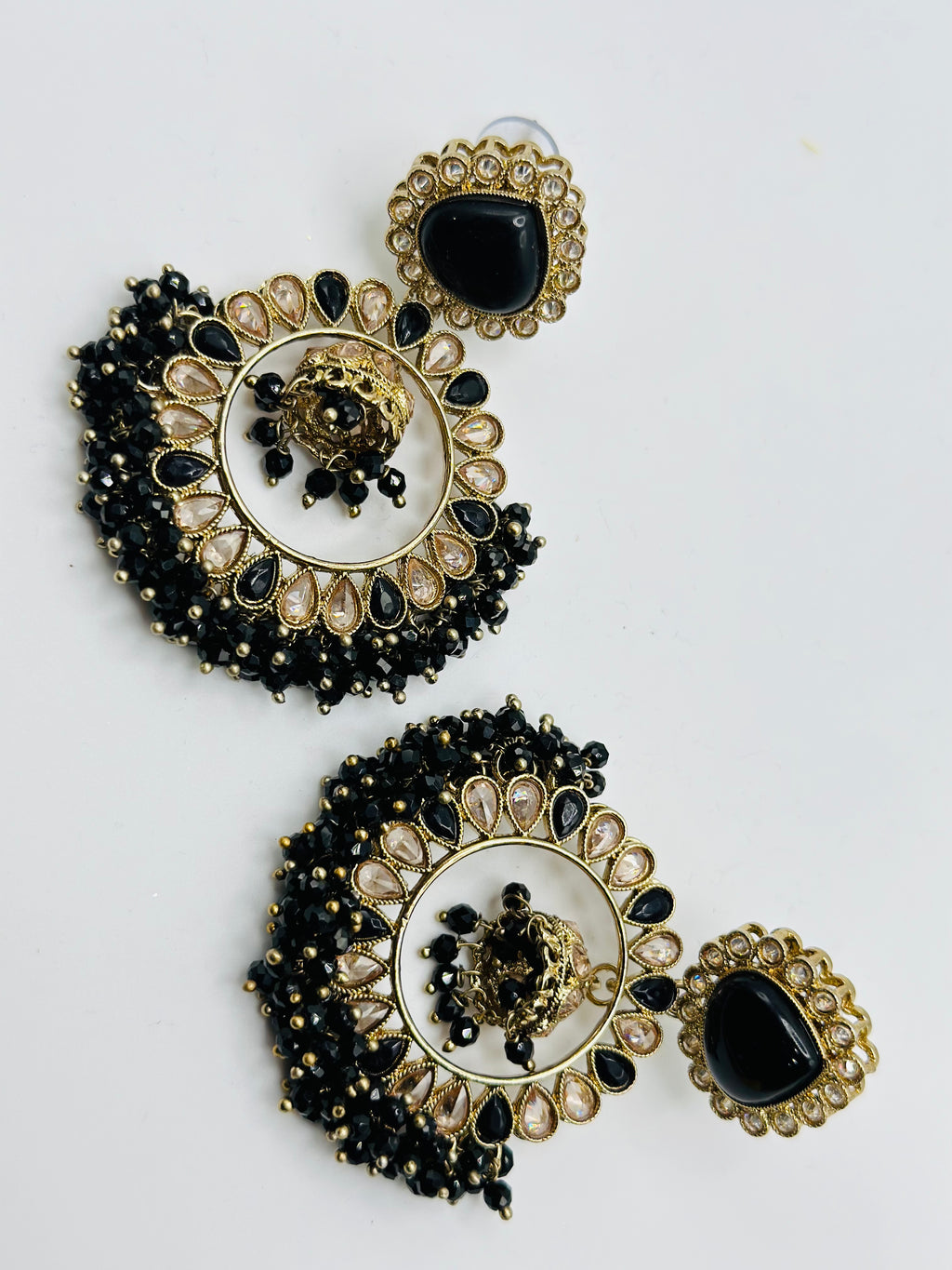 Medium Sized Polki Earrings | Simzdesignzz |