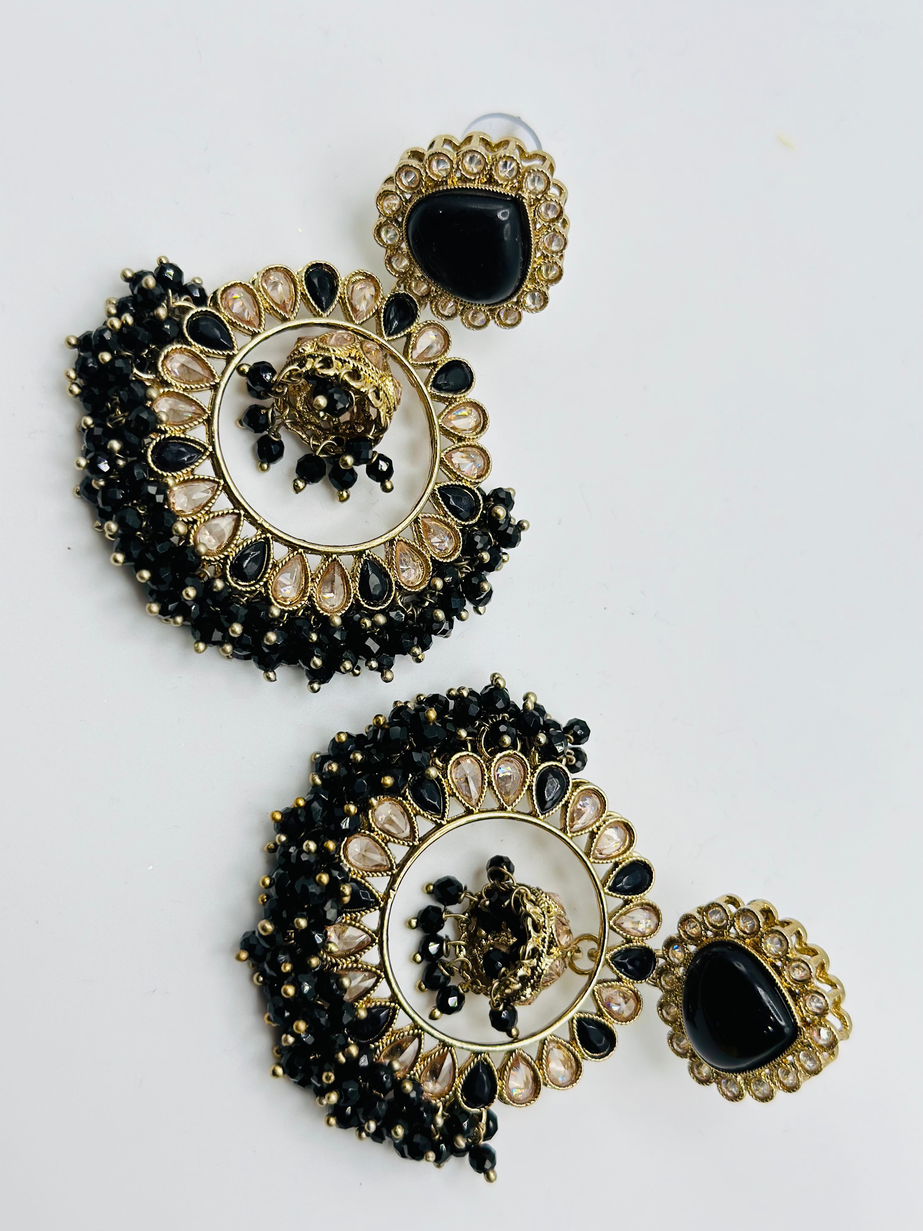 Medium Sized Polki Earrings | Simzdesignzz |