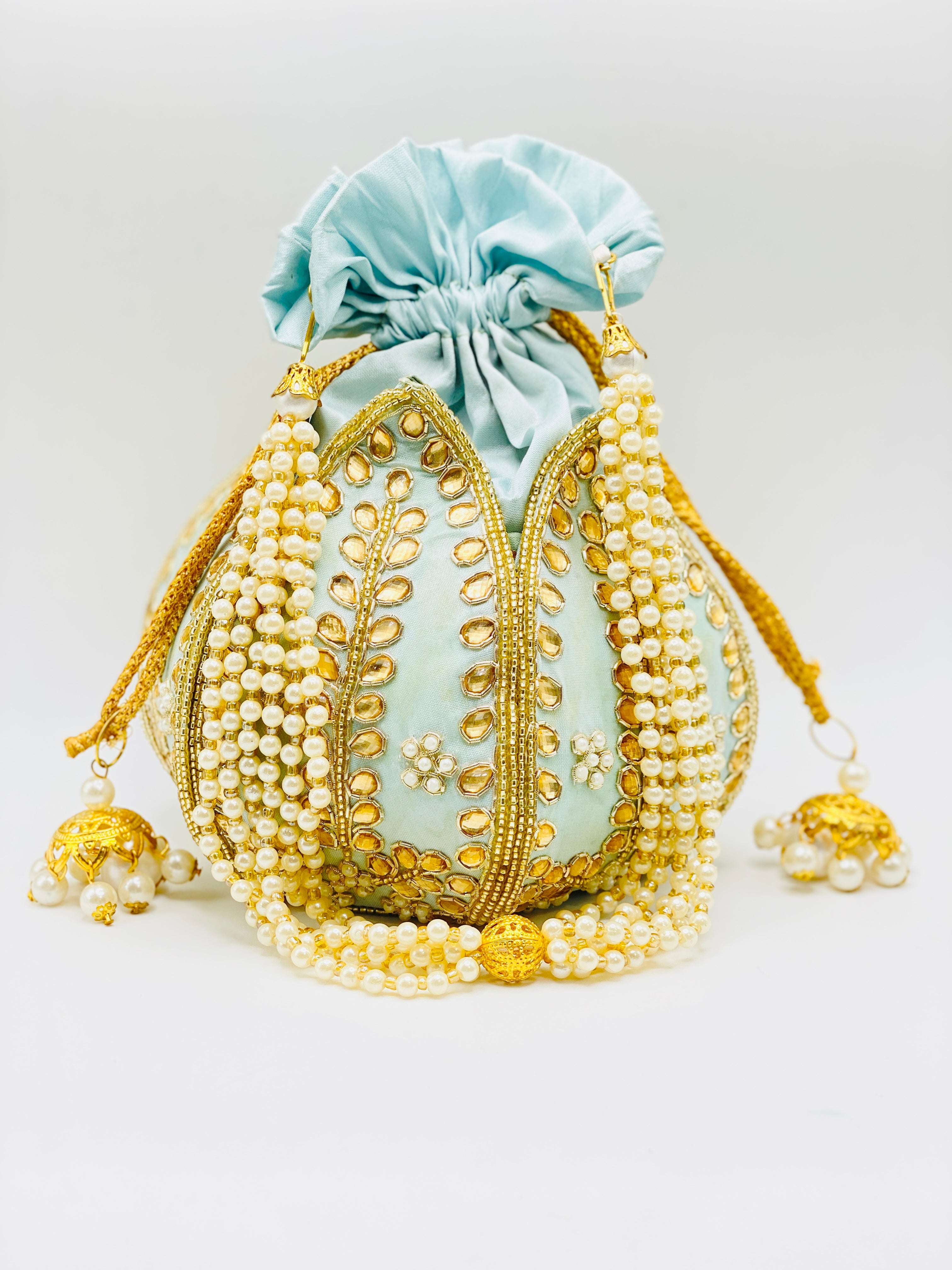 Beautiful Handcrafetd Potli Clutches | Simzdesignzz |