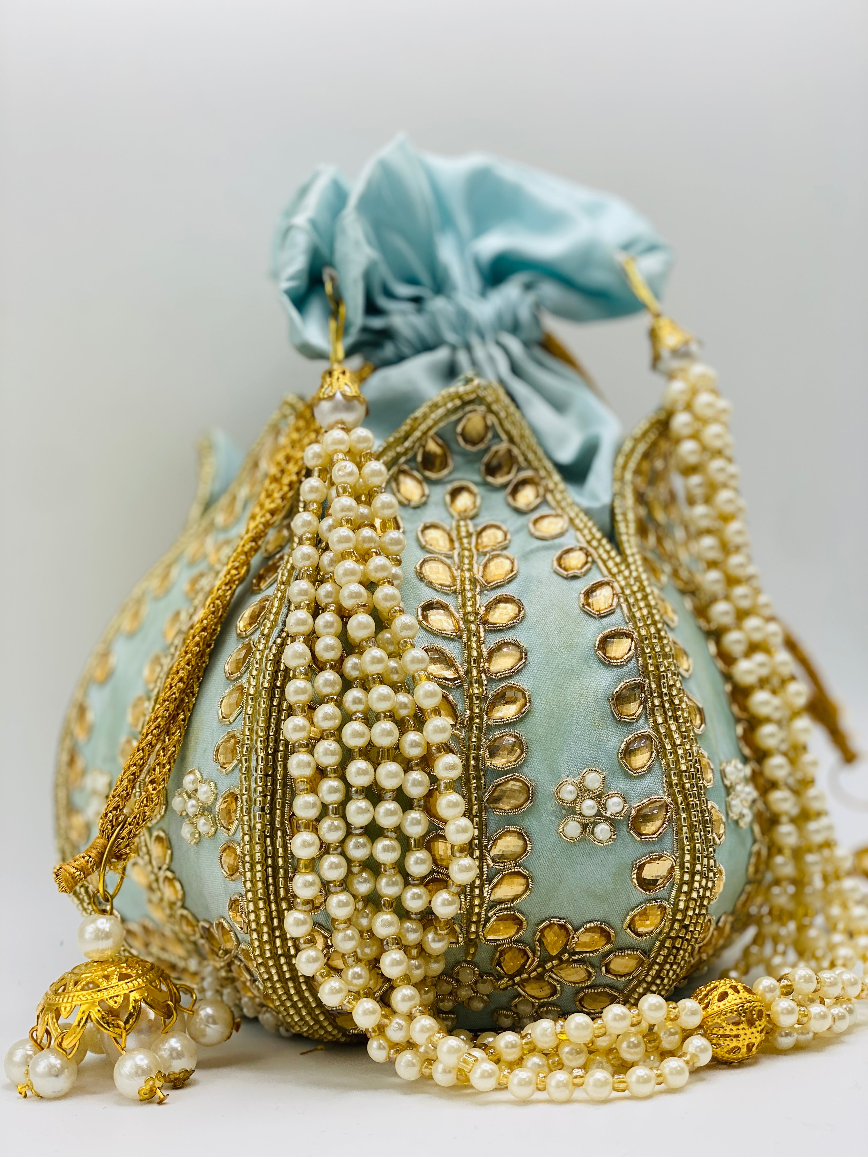 Beautiful Handcrafetd Potli Clutches | Simzdesignzz |