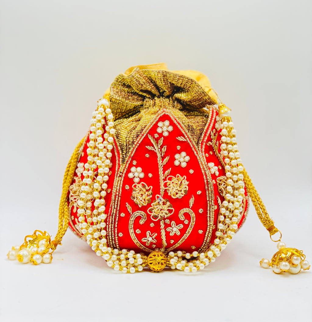 Beautiful Handcrafetd Potli Clutches | Simzdesignzz |