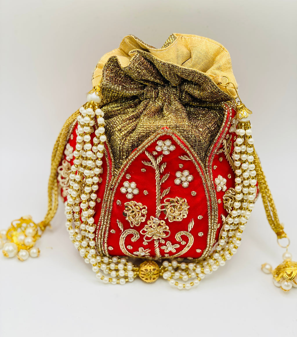 Beautiful Handcrafetd Potli Clutches | Simzdesignzz |