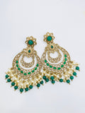 LONG POLKI EARRINGS | SIMZDESIGNZ |