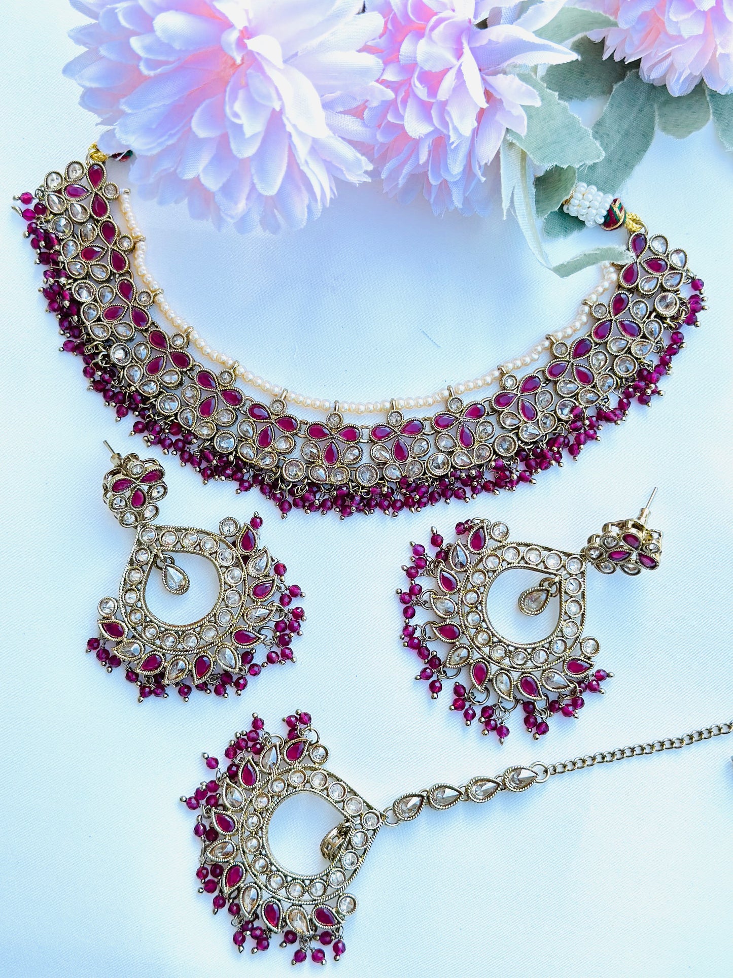 Necklace Set ( Polki Edition ) |Simzdesignz