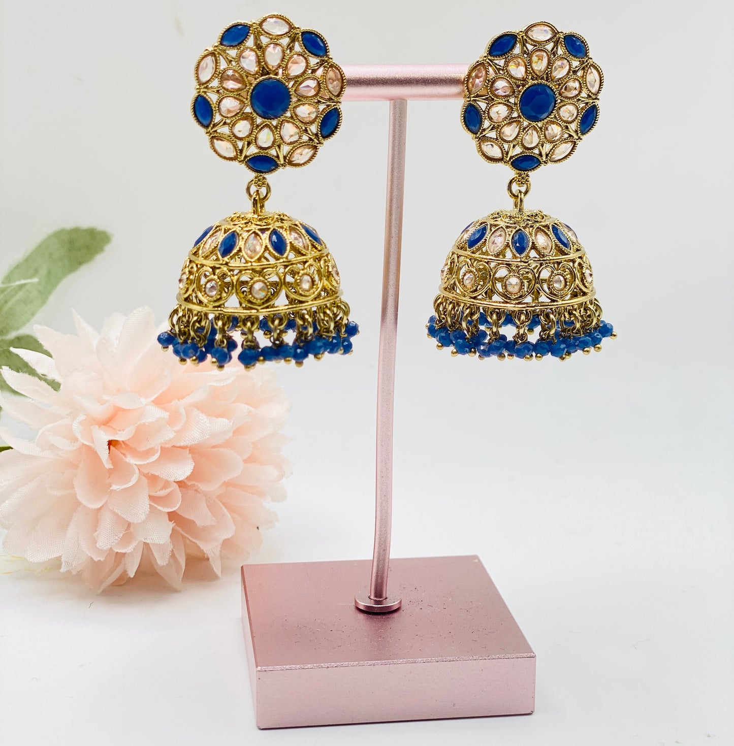 JHUMKI STYLE POLKI JHUMKI | SIMZDESIGNZ |