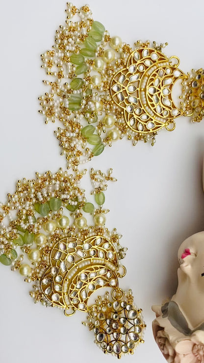 High-Quality Pachi Kundan Earrings | Simzdesignzz |