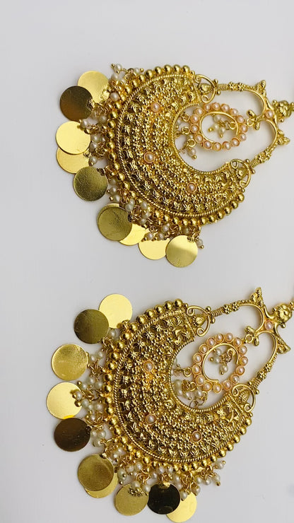 Classic Sahara Edition Earrings | 1GM Gold-Plated | SIMZDESIGNZZ|